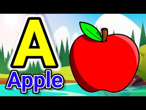 preschool and toddler learning video | phonics sounds | a for apple b for ball | #toddlers #kids  15