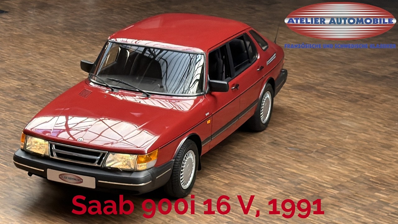 Video preview of Saab 900 2.0i 16V (1991)