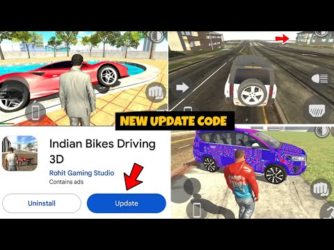 NEW UPDATE FEATURES CHEAT CODES?? IN INDIAN BIKE DRIVING 3D NEW UPDATE 2025