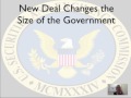 New Deal Government Policies and Impacts