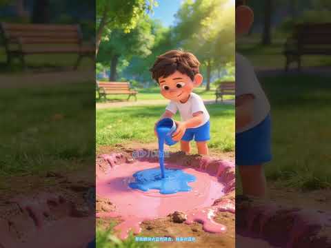 Why Did Our Pink & Blue Mud Turn PURPLE? π€―"