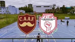 CAAF 4 - 9 La Resistencia (Fecha 7 - Clausura 2025)