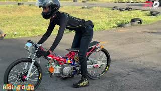 PREPARE DRAG BIKE TAKALAR PERANG BINTANG & BERGENSI 
