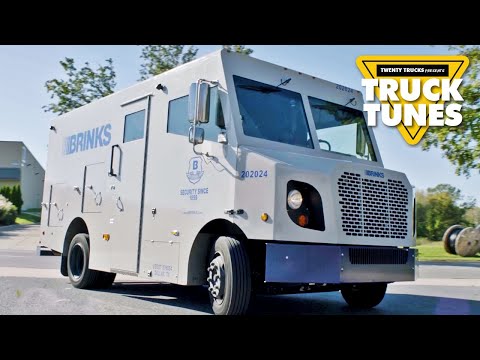 Armored Truck for Children | Truck Tunes for Kids | Twenty Trucks Channel