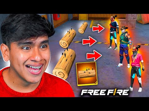 CONSIGO EL "TRONCO" DE NARUTO!! LA MEJOR TRANSFORMACIÓN del JUEGO!!😱 Free Fire