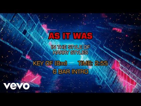 Harry Styles – As It Was (Karaoke)