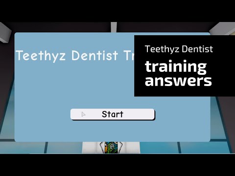Teethyz Dentist Training Schedule 07 2021 - roblox dentist office