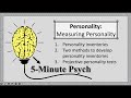 Projective Tests and Personality Inventories