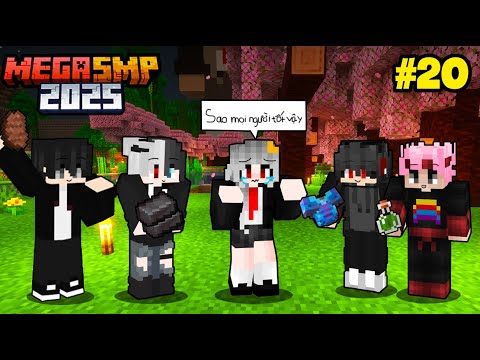 SAMMY CẢM ĐỘNG KHI MỌI NGƯỜI TẶNG ĐỒ TRONG MEGA SMP MINECRAFT | TẬP 20 CHIA SẺ