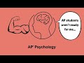 AP Psychology Course Changes 2025