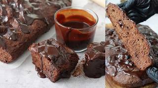 Same-Day Chocolate Focaccia | No Overnight Rise | Deep Chocolate Crumb & Ganache Drizzle