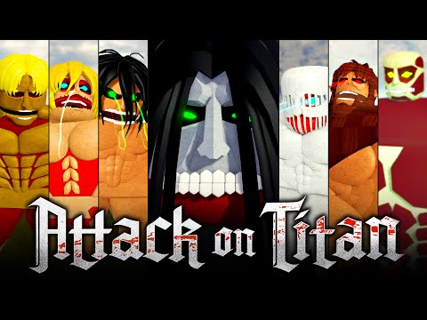 รวมไททันทั้ง 9 ในแมพ Typical Titan Shifting Game : Roblox !!!