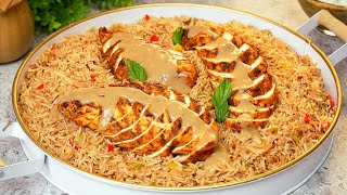 اكلة صدور الدجاج الاولى بامتياز 🪔 دجاج عصاري وغير جاف كل مرة 💯