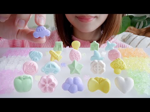 【咀嚼音】"UCHU WAGASHI"がポリポリ食感で最強すぎた【ASMR/EATINGSOUNDS】