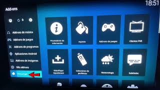 Cómo Activar Addon InputStream en Kodi.