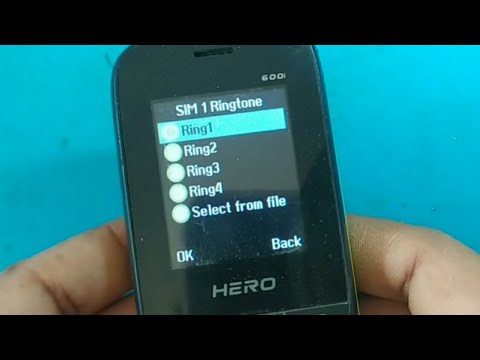 How To Change Ringtone In Lava Hero 600 / Lava Hero 600 Ringtone Setting