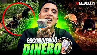 ESCONDIENDO DINERO EN LAS CALLES DE MEDELLIN 💸| "LA GENTE SE ENLOQUECIÓ" 😱🔥