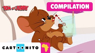 Best of Cat and Mouse Madness | Tom and Jerry | Compilation | Cartoonito Africa​