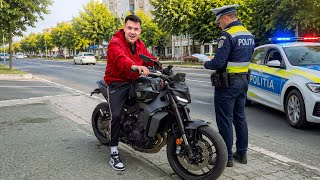 M-am Certat Cu Politia ? 🤬 **M-a Prins Ploaia Cu Piatra Pe Motocicleta**