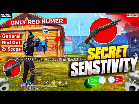 BEST SENSITIVITY IN FREE FIRE MAX 2025 💀🤯 | HEADSHOT SENSITIVITY IN FREE FIRE MAX | FREE FIRE MAX