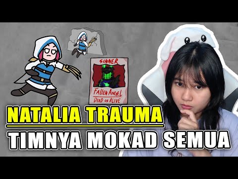 KISAH HERO NATALIA TRAUMA BERTIM DAN MILIH SOLO | REACTION FLATTIBOY MOBILE LEGENDS INDONESIA