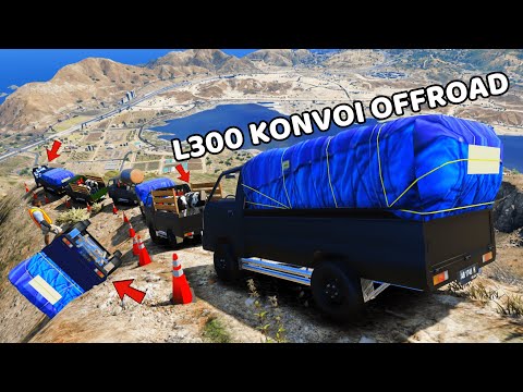 KONVOI OFFROAD TURUN GUNUNG L300 - GTA 5 MOD