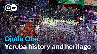 YouTube video thumbnail: Inside Ojude Oba: Yoruba Cultural Festival Rides on in Nigeria 