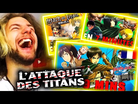 La Parodie RE: TAKE de L'ATTAQUE DES TITANS 🤣🤣🤣 | Réaction ReTake SNK