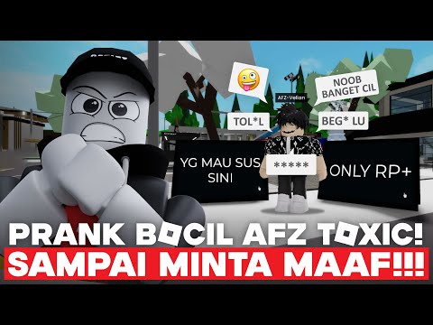 MIMIN PRANK AFZ TOXIC DI GAME INI!!