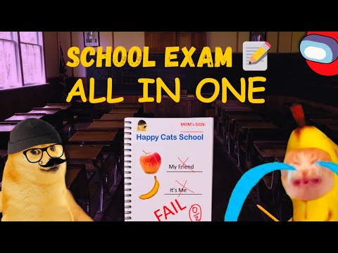 Banana Cat in School📝[ S1: All In ONE ]