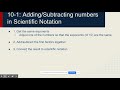 Exploring Operations with Scientific Notation