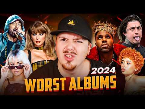 Top 10 WORST Albums from 2024 🤬 (ft. Falling In Reverse, Taylor Swift, Eminem...)