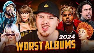 Top 10 WORST Albums from 2024 🤬 (ft. Falling In Reverse, Taylor Swift, Eminem...)