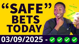 FOOTBALL PREDICTIONS TODAY 03/09/2025 - 3.5+ odds Betting Tips