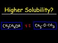 Solubility of Organic Compounds