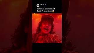 Jonathan's aura saved Dustin's babysitter 😱