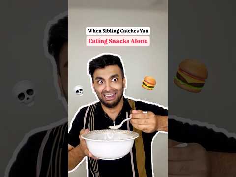 Behan Ke PAISON Se Burger Khate Hue PAKDA GYAA!!😭💀🍔😂#sibling #siblingrivalry #bhaibehan #shorts