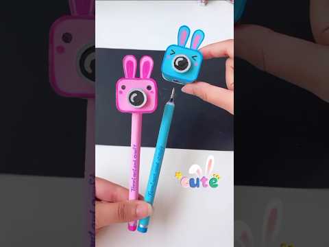 DIY camera pen 🖊️ #shorts #diy #love #tonniartandcraft #craft #art