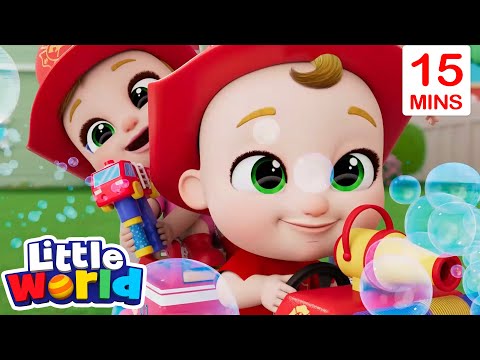 Fireman, Firetruck | Kids Songs & Nursery Rhymes by Little World