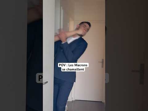 POV : Les Macrons se chamaillent #humour #pourtoi #macron