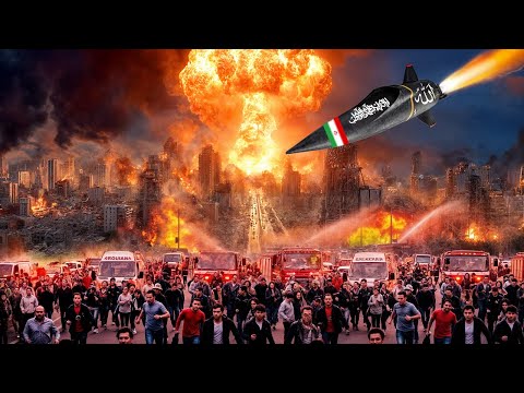 5 MENIT YANG LALU GELOMBANG SERANGAN KE-14 IRAN - Semua Warga Tel Aviv dan Haifa Panik Dievakuasi