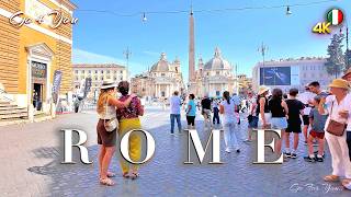 ROME ITALY 🇮🇹 Historic capital of Europe 4K Spectacular Walking Tour in the City of many faces!
