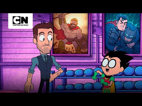 OS JOVENS TITÃS SE EMOCIONAM AO CONHECER UM ATOR FAMOSO | OS JOVENS TITÃS EM AÇÃO | CARTOON NETWORK