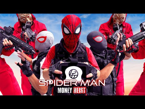 What If SPIDER-MAN Bros vs MONEY HEIST