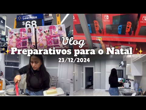 COMPRAMOS OS PRESENTES | TEMPEREI AS CARNES | ESTÁ MARCANDO NEVE NO NATAL 🥰