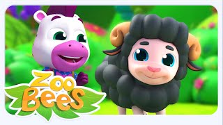 Baa Baa Black Sheep Song, Learn Colors & Rhymes for Kids
