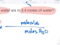 Mole Conversions and Avogadro's Number