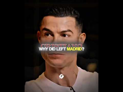 Why Did Cristiano Left Manchester And Madrid💔