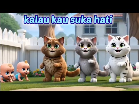Kalau Kau Suka Hati Tepuk Tangan ~ Lagu Anak Anak Balita ~ Lagu Ayam