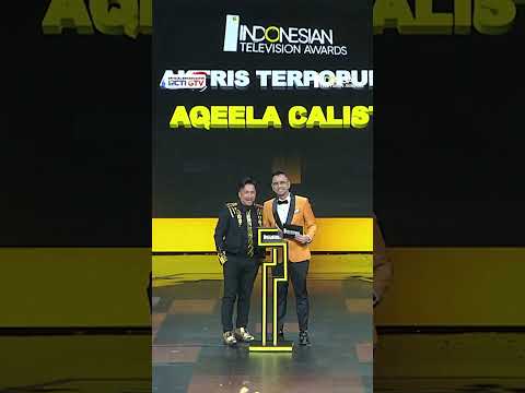 Pemenang "AKTRIS TERPOPULER" #indonesiantelevisionawards2025 #MasterchefIndonesia #aqeelacalista